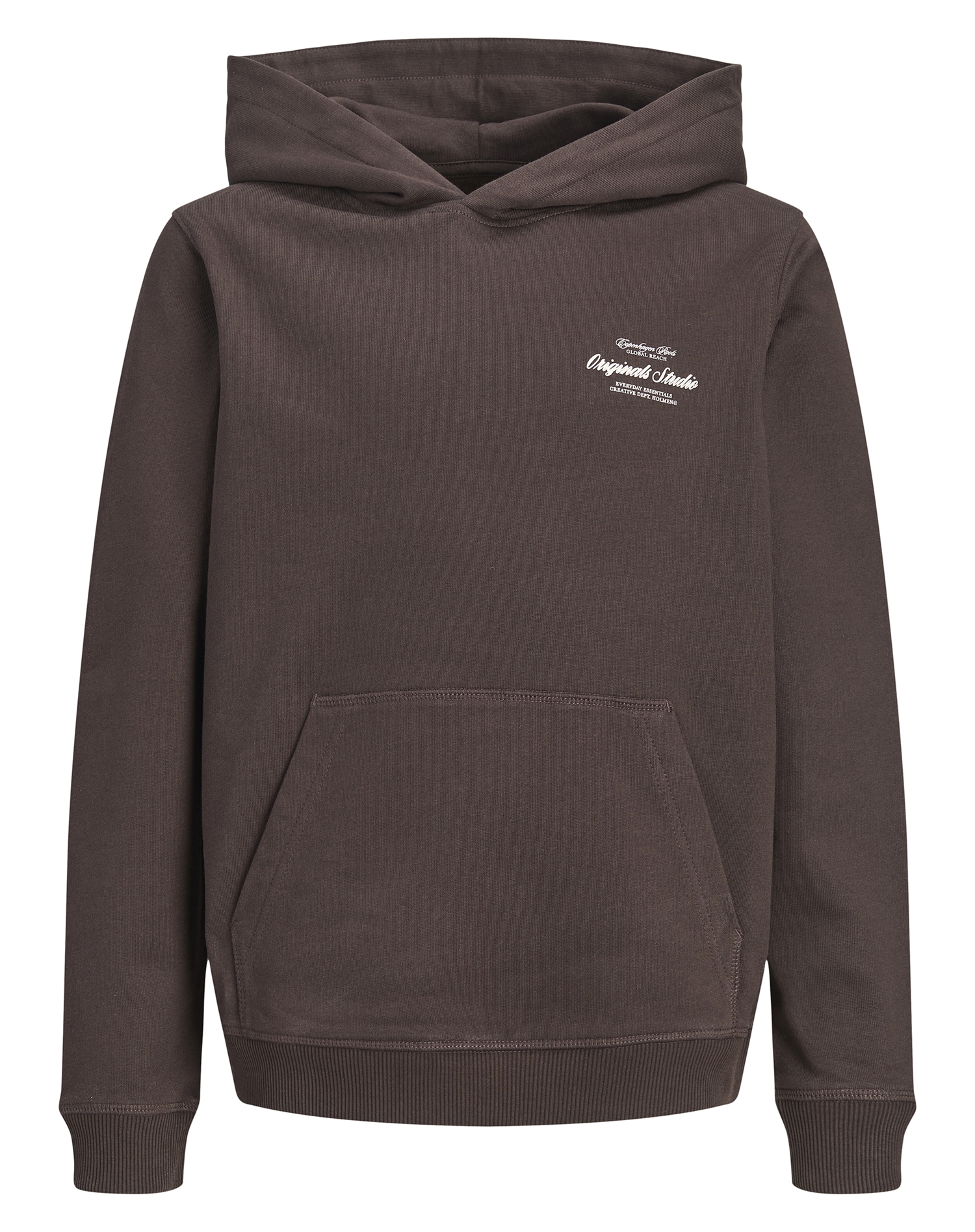 Jack & Jones Junior - JORNorrebro Typo Back Sweat Hoodie - Java